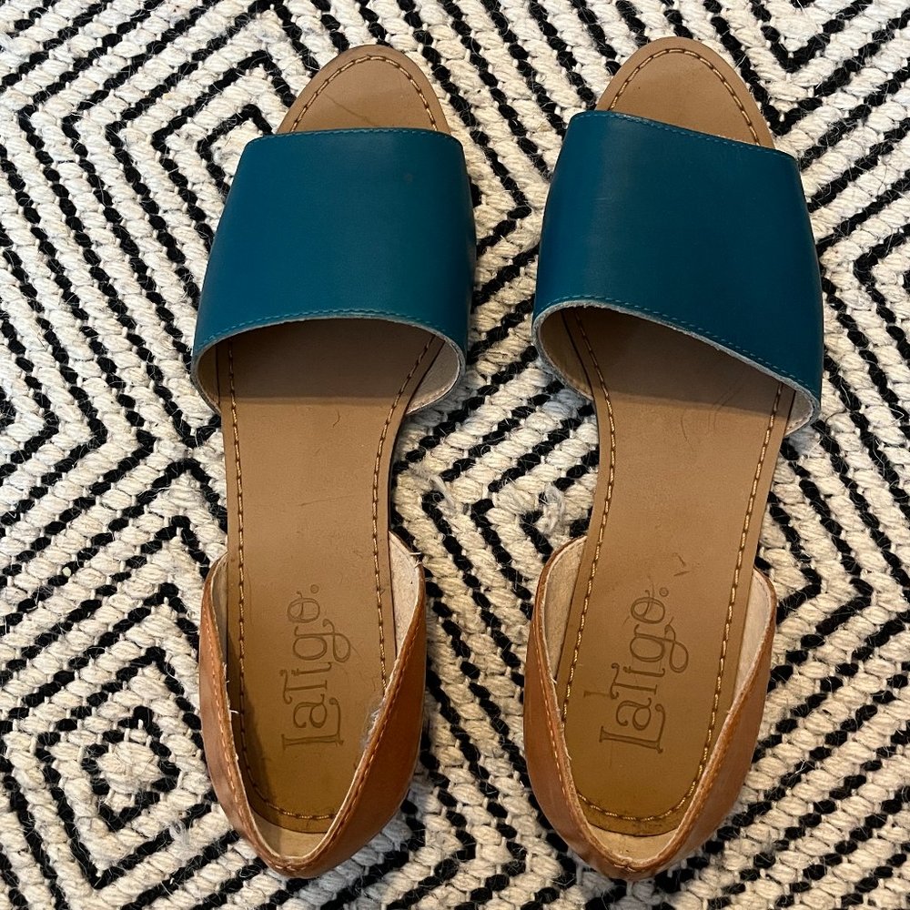 Latigo Leather Slides